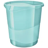 Leitz Esselte Papierkorb, Colour'Ice 14 Liter Volumen, Kunststoff Abfall-