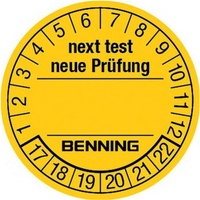 Benning Prüfplaketten 300 St.