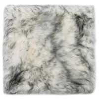 VidaXL Sitzkissen 2 Stk. Dunkelgrau Melange 40x40 cm Echter