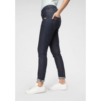 Gang Skinny-fit-Jeans 94MEDINA mit stylischer halb offener Knopfleiste blau