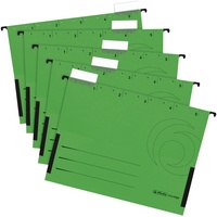Herlitz 5874789 Hängetasche, Grün, 5er Packung