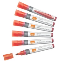 NOBO 10er Set Boardmarker Rundspitze rot