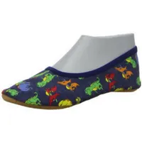 Beck Unisex Kinder Dinosaurus Gymnastikschuhe, Blau, 25 EU