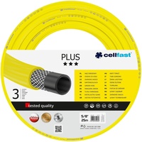 Cellfast Gartenschlauch PLUS 3-lagiger Wasserchlauch mit dauerhafter Verstärkung aus