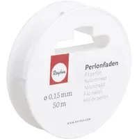 Rayher Nylonfaden glatt transparent 0,15 mm 50 m