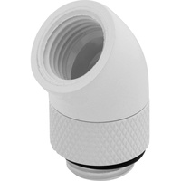 Corsair Hydro X Series 45Degree Adapter drehbar, Doppelpack, Weiß