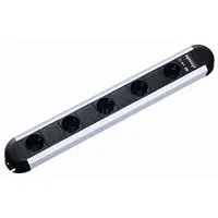 Bachmann Steckdosenleiste 5-fach 1,75 m Schwarz