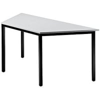 Hammerbacher Konferenztisch lichtgrau Trapezform, 160,0 x 69,0 x 72,0