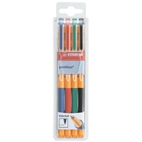 Stabilo pointVisco Gelschreiber orange 0,5 mm, Schreibfarbe: farbsortiert, 4