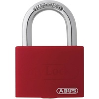 ABUS Vorhängeschloss 43mm Rot Schlüsselschloss