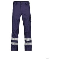 DASSY DASSY® Arbeitshose mit Reflexstreifen dunkelblau, Gr. 56