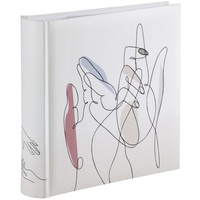 Hama „Hands“ (Memo-Album mit 100 Seiten, zum Einstecken von