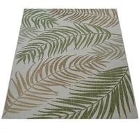Paco Home In- Outdoor Teppich Flachgewebe Modern Jungle Palmen