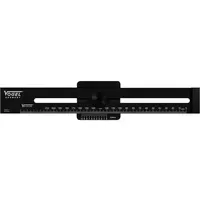 Vogel Streichmaß Dur-Aluminium Schwarz 300 mm