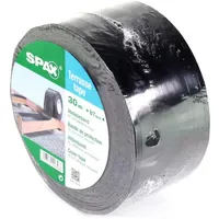 SPAX Abdeckband schwarz 30 m x 8,7 cm