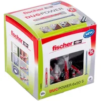 Fischer Duopower 6x50 S Dübel 50 Stück