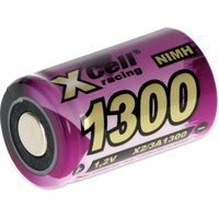 XCell NiMH-Akku, Industriezelle, 2/3 A, Flat-Top, 28,5x17mm, 1,2V/1300mAh,