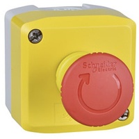 Schneider Electric XALK178G mit Pilztaster rot Gehäuse