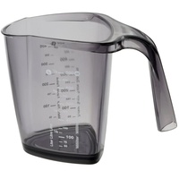Dr. Oetker Messbecher 500ml, Messkanne aus robustem Kunststoff, dreiecksförmiger