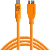 Tether Tools TetherPro USB-C zu 3.0 Micro-B 4.6m Orange