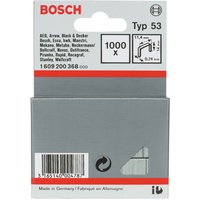 Bosch Typ 53 Tackerklammern 14x11.4mm, 1000er-Pack (1609200368)