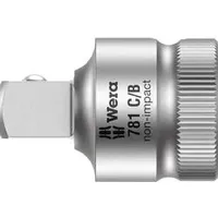 WERA 781 C/B Werkzeugschaft/Vierkant Steckschlüssel-Adapter 1/2", 3/8" (05042674001)