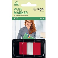 Sigel Z-Marker Haftmarker rot 50 Streifen