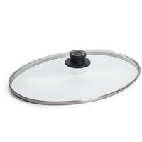 WOLL Lids Pfannendeckel, Sicherheitsglas, Transparent, 38x28cm