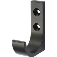 Hermeta Mantelh.0149 einfach A.51,5mm Alu.schwarz ku.-besch.H.65mm