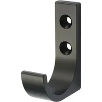 Hermeta Garderobenhaken 0149 Schwarz
