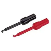 VOLTCRAFT Prüfspitzen-Set Steckanschluss 2 mm CAT I Schwarz, Rot