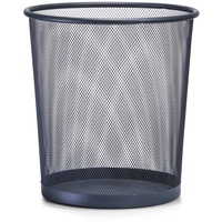 Zeller Papierkorb Mesh 28 cm Metall Grau Anthrazit S