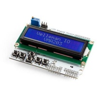 WHADDA LCD-Shield und Tastatur WPSH203 LCD Display Passend für