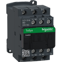 Schneider Electric Tesys d contactor lc1d18bd 3p 18a ac-3