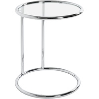 Haku-Möbel HAKU Möbel Beistelltisch Glas transparent 45,0 x 45,0