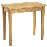 Haku-Möbel HAKU Möbel Beistelltisch Massivholz, eiche geölt, B 56