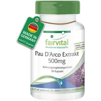 Fairvital Pau D’Arco Extrakt 500 mg Kapseln 90 St.