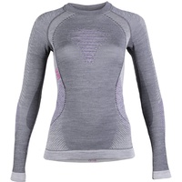 Uyn Fusyon Winter langarm Funktionsshirt Damen anthrazit/purple/pink S/M