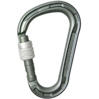 Edelrid HMS Magnum Screw Snap Hook Grau