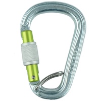 Edelrid Hms Bruce Steel Fg Snap Hook Silber,Silber
