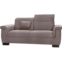 DOMO collection 2-Sitzer DOMO COLLECTION "Sully", braun (schlamm), B:193cm