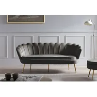 SalesFever Muschel-Sofa 3-Sitzer »Clam«, extravagantes Muscheldesign, Breite 180 cm