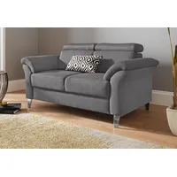 Sit&more 2-Sitzer SIT & MORE "Arngast", grau (steel), B:156cm