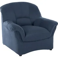DOMO collection Sessel »Bahia«, inklusive Federkern blau