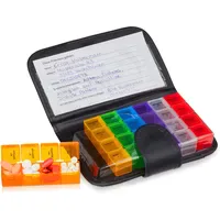 Relaxdays Medikamentenbox 7 Tage mit Etui 1 St.