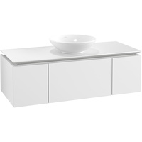 Villeroy & Boch Legato Waschtischunterschrank B57700MS 120x38x50cm, White Matt