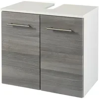 WELLTIME Waschbeckenunterschrank WELLTIME "Trento, verschiedene Ausführungen und Farben", silber