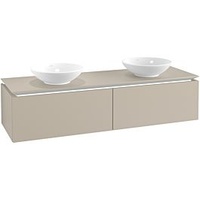 Villeroy & Boch Legato Waschtischunterschrank B599L0VK 160x38x50cm, LED-Beleuchtung, Soft