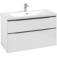 Villeroy & Boch Subway 3.0 Waschbeckenunterschrank 2 Auszüge, 973x576x478mm,
