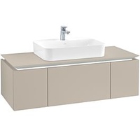 Villeroy & Boch Legato Waschtischunterschrank B757L0VK 120x38x50cm, mit LED-Beleuchtung,